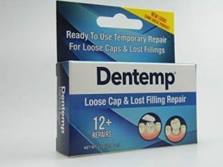 Dentemp One Step Tooth Filling Dental Repair Lost Fillings Loose Caps 2g